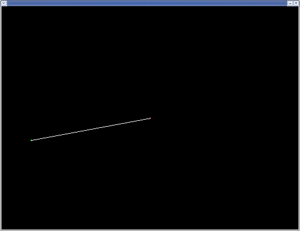 Line Drawing Using Dda And Bresenham : Labbar i datorgrafik